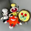 Pizza Tower Plush Toy Soft Stuffed Cartoon Doll Interesting Game Characters Plushie Birthday Gift for Baby Kids