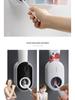 Magnetic Wall-Mounted Toothbrush and Mouthwash Cup Holder Set