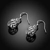 Noble Charms 925 Stamp Silver Hollow Creative Lantern Earrings For Women Fashion Party Wedding Jewelry Holiday Gifts