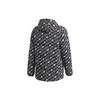 adidas originals Monogram JKT Full Print logo Reversible Stay Warm hooded down Jacket Black White Men's DP8561