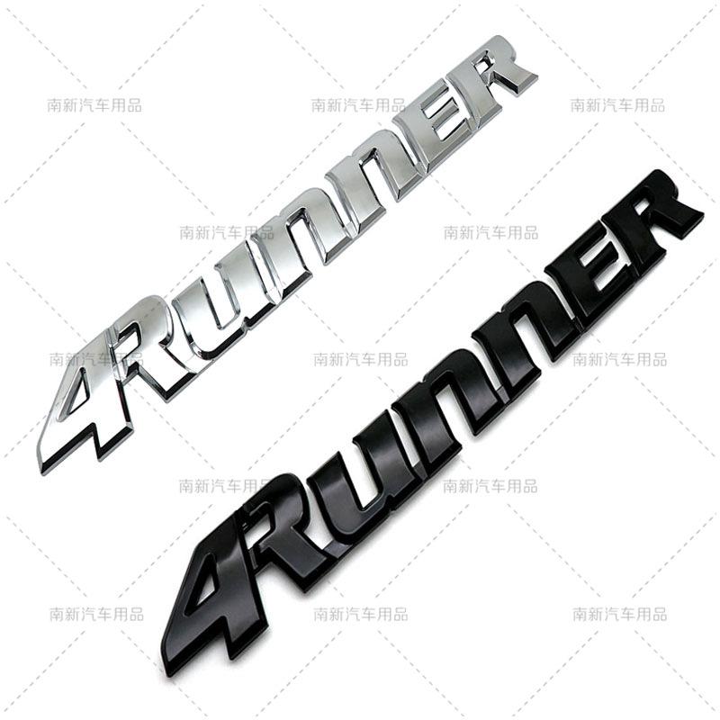 1Pc 4Runner Emblem Badge Rear Trunk Decals Decoration Stickers For Tundra Tacoma 4runner Pickup Trucks Car Styling Car Accessories