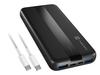 Powerbanka Natec Trevi Slim Q V2 10000 mAh PD USB-C 20W + USB-A 18W + Kabel USB-C - USB-C