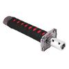 Universal Japanese Sword Car Gear Shift Lever Knob Shifter with 4 Adapters Black Red