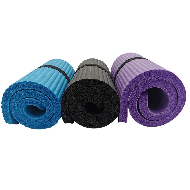 NEW Yoga Pilates Mat Thick Exercise Gym Non-Slip Workout 15mm Fitness Mats
