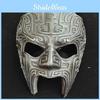 Geometric Pattern Face Mask Resin Material Halloween Cosplay Costume Mask For Parties And Festivals