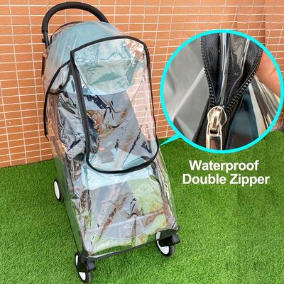 Safety Baby Car Stroller Accessories Rain Cover Waterproof Things Baby Carriage Cover Universal Baby Carriage Cover Raincoat