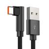 120W Type-C Fast Charging Cable for Huawei Honor 6A - Gaming Elbow Design, Flash Charging
