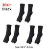 1-5 Paar Socken mit zwei Zehen im japanischen Stil, Unisex-Clog-Socken, Polyester-Zehentrenner-Socken, Kimono-Zehensocken für Flip-Flops/Sandalen