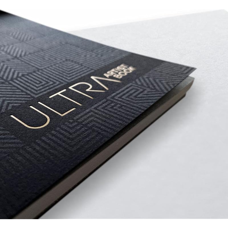 

Anupam Ultra Artist Book A4 Size Wiro Binding Spiral Notebook for Artists Students Sketching (25 Sheets) - 200Gsm, White A4 белый
