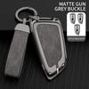 Zinc Alloy Leather Car Key Case For Bmw X5 X3 X1 X6 X7 1 3 5 6 7 Series G20 G30 G11 F15 F16 G01 G02 E39 E46 Car Key Case