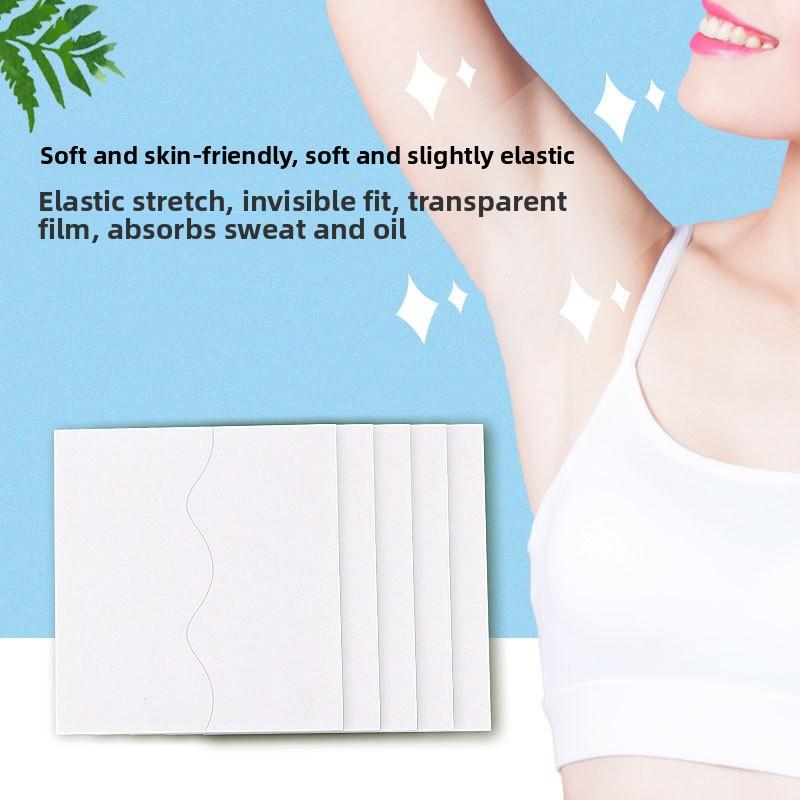 Armpitation Antiperspirant Patch Armpit Sweat Absorbing Pad Disposable Tablets with Invisible Markless Transparent Sweat Absorbing Patch (20 pieces/bag)