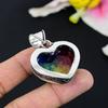 Rainbow Solar Quartz Gemstone 925 Sterling Silver Jewelry Pendant 2.40" KG-99
