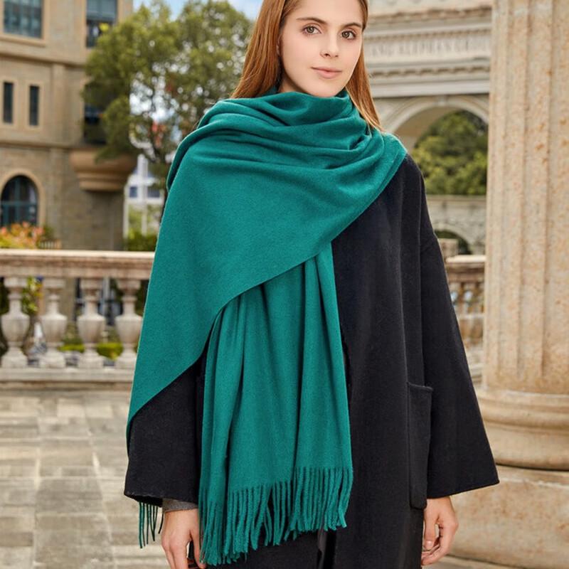 Junbie Wool Cashmere Blend Scarf