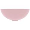 VidaXL Lavabo de Salle de Bain Rond Vasque à Poser de Toilette Lave-mains de Cuisine Salle Cosmétique Maison Intérieur 146977
