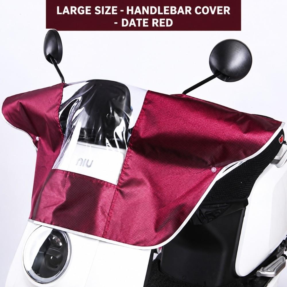 Waterproof Motorcycle Head Cover Clear Window Electric Motorcycle Cover  Daily Commuting
