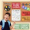 Hadley Designs All About Me Posters Elementary - 20 Star of The Week Poster, All About Me Posters Preschool & Kindergarten, Star Student Poster,