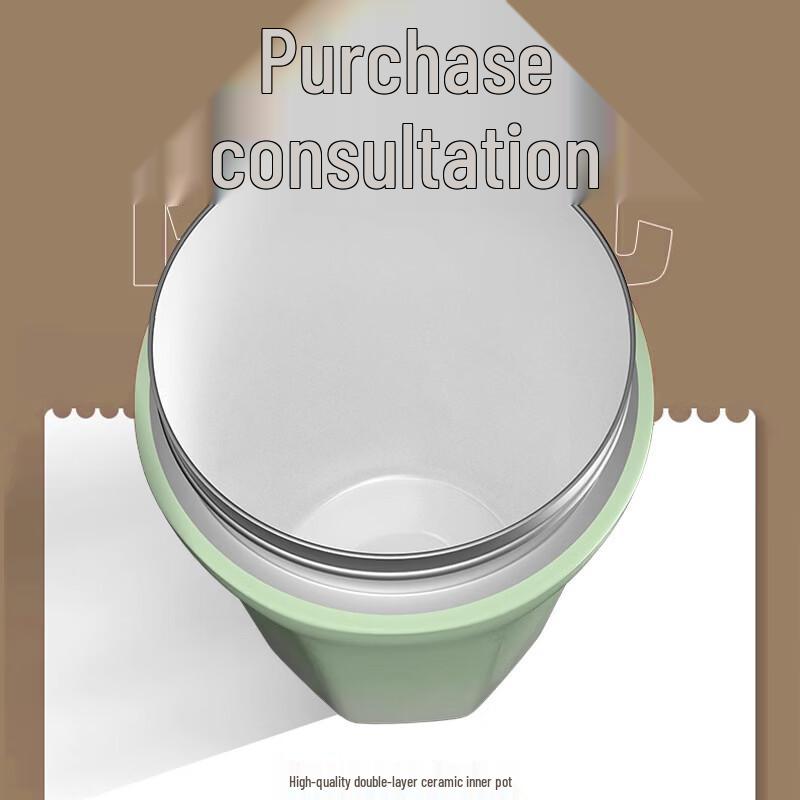 OLOEY Dual-Drink Insulated Ceramic-Lined Tumbler