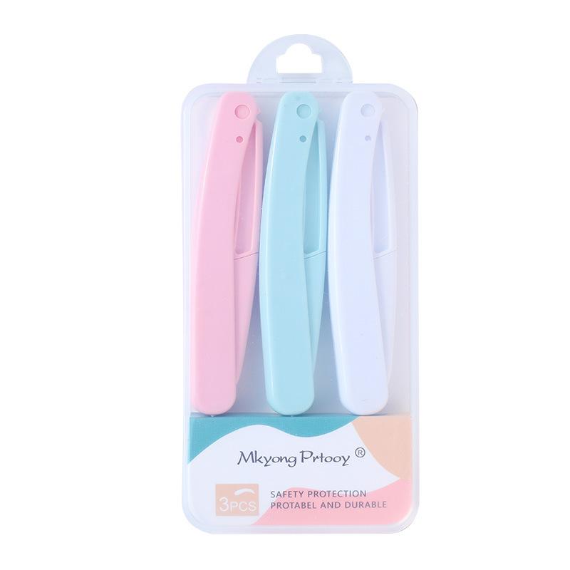 1/3pcs Pocketknife Eyebrow profiler Hair Remover Eyebrow Shaper Shaver facial epilators Eyebrow Trimmer for Ladies Face
