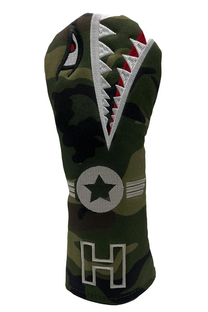 P.Golf Shark Headcovers (Set) (1, 3, 5, UT)