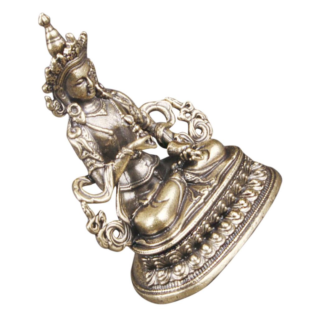 

Desktop Retro Brass Buddha Statue Decorative Sculpture Space-Saving Office Home Desktop Brass Buddha Decor Statue for Home China Mainland