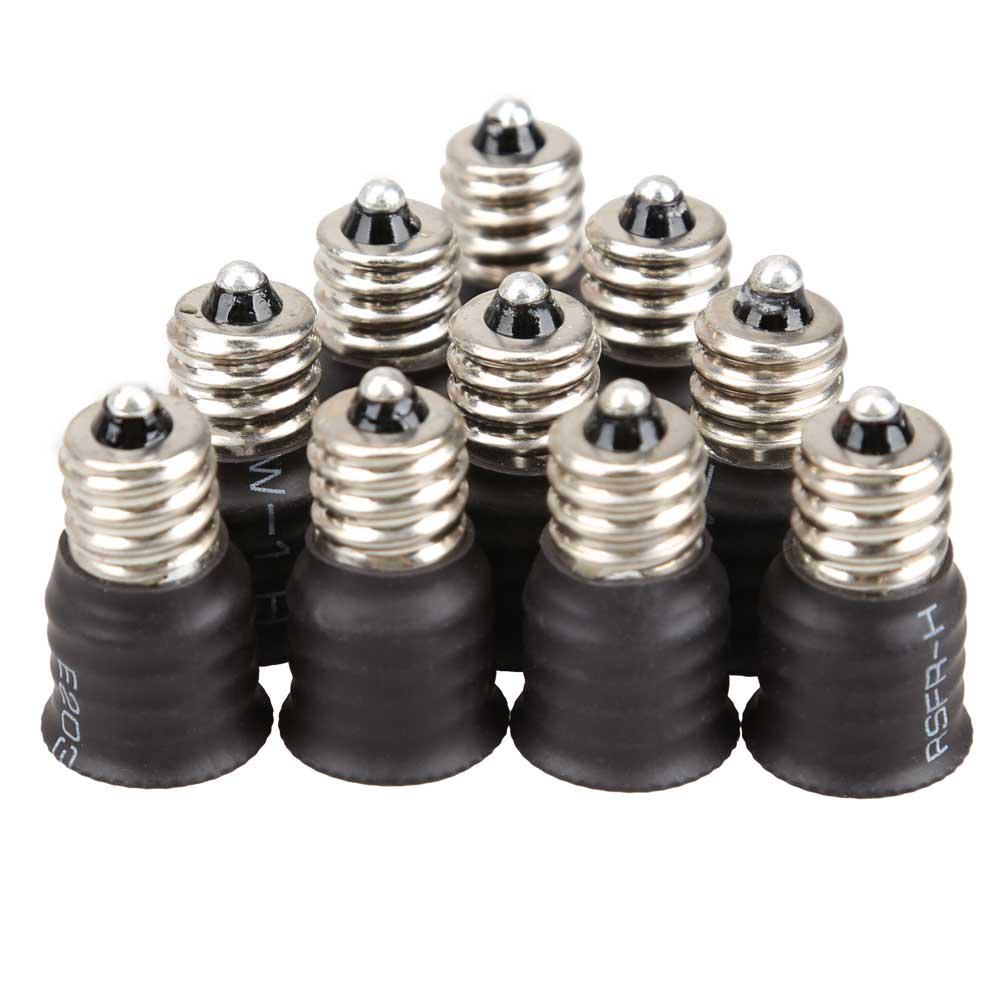 E12 To E14 Adapter Screw-in Lamp Socket Socket Adapter Light Socket Converter Light Bulb Converter for Home Use