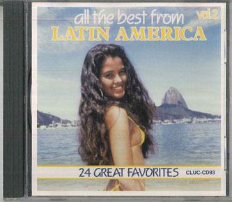 

CD VARIOUS All The Best From Latin America CLUCCD93 MADACY Canada Latin Used