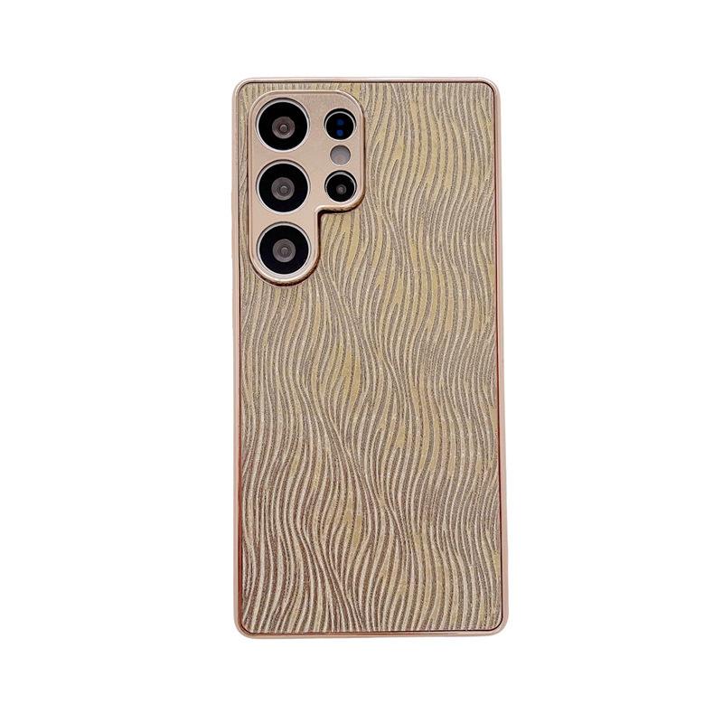 In Samsung S11Ultra mobile phone case, personalized creative electroplating striped glitter all-inclusive new protective case