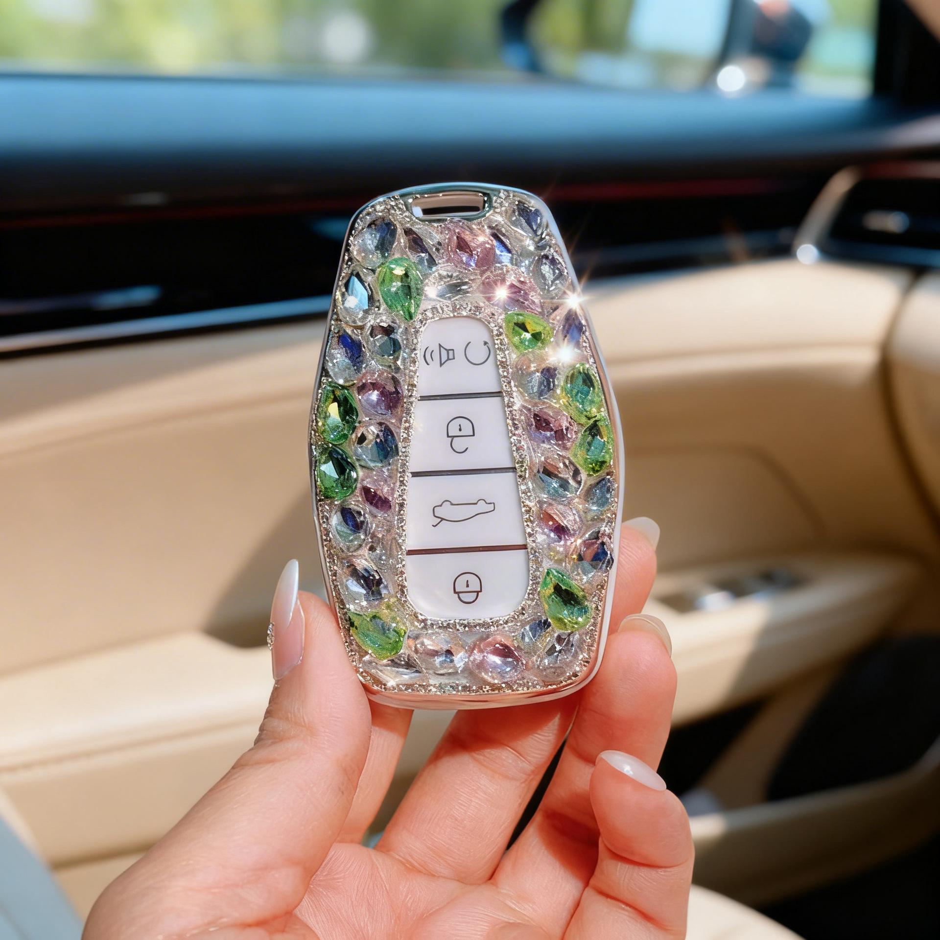 Чехол для ключа Geely Emgrand для моделей 4-го поколения GS/Boyue/Xingrui/Yue L/New Binyue/Binrui/Icon