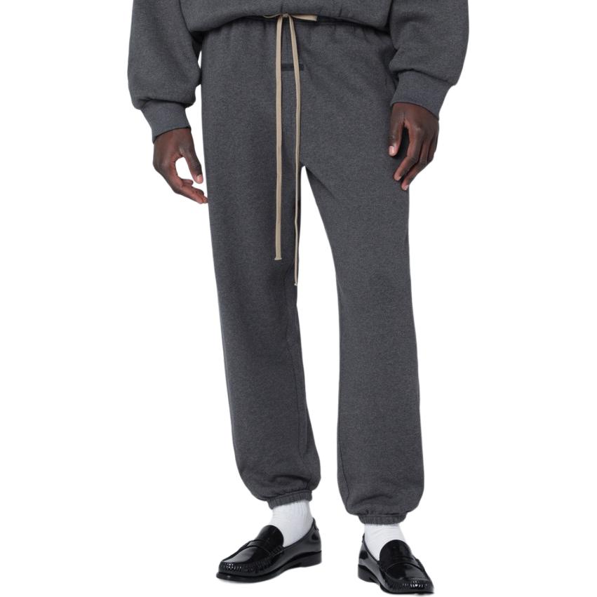 Fear of God Essentials Classic Sweatpants Charcoal Heather Men Bottoms Grey 130HO258401F