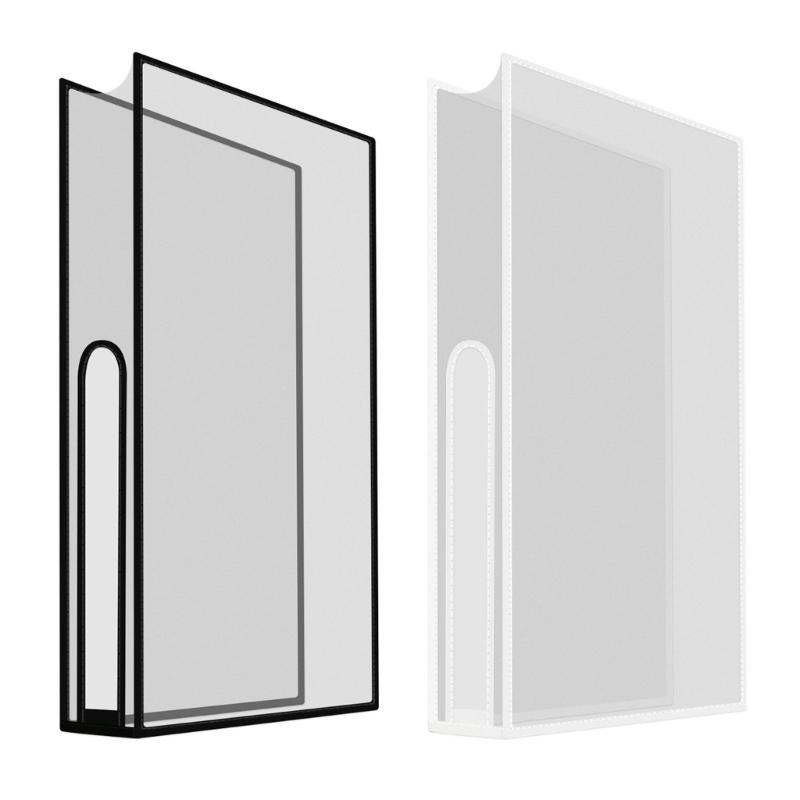 Universal Translucent Dust Shielding with Vertical Orientation Designs Gaming setups Accessory Suitable for P5 Consoles