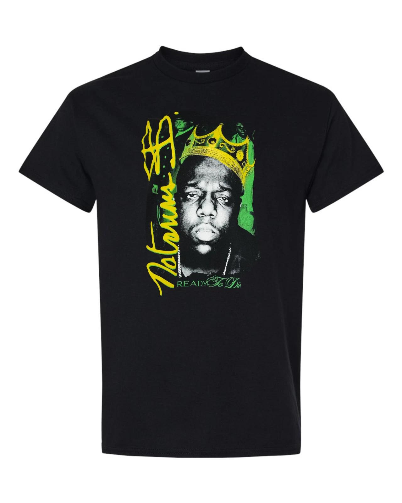 Notorious  Biggie  Hip Hop T-shirts artist Black shirt 3XL