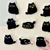 6Pcs Funny Cat Animals Fridge Magnets, Fun Cute Weird Magnetic Cat Magnets For Gaming Kitchen Home Decor Bumper School
