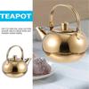 Stainless Steel Tea Kettle with Filter Screen Practical 3Pcs Set