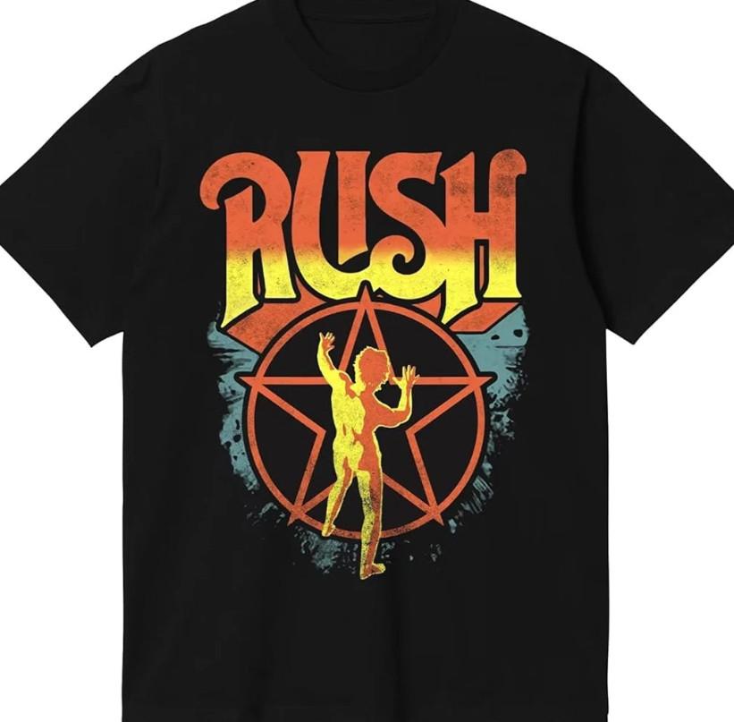 

NEW Rush Band Logo T-Shirt black All size 3XL