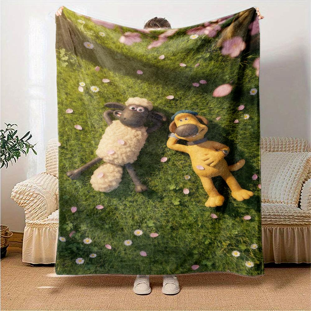 Shaun Blanket, High quality Comfortable for All Seasons, Home Decor, Warmth and Comfort
