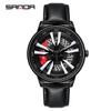 New Time To Run Fashion Simple Teenager Personality Trend Atmosphere Student Men's Watch Quartz Watch