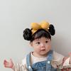 Hair Accessories Fashion Cute Cotton Bow Infant Baby Girl Hair Wig Hat Hairpiece Newborn Children Kids Girls Headbands Headwear