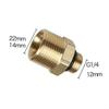 Valve Washer Connector Foam Lance Water outlet Replacement M22/M14-G1/4''