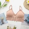 Seamless Bra Panties Set Underwear Set Women Wireless Sport Soft Padded Bras Thong Suit Backless Bralette Lingerie