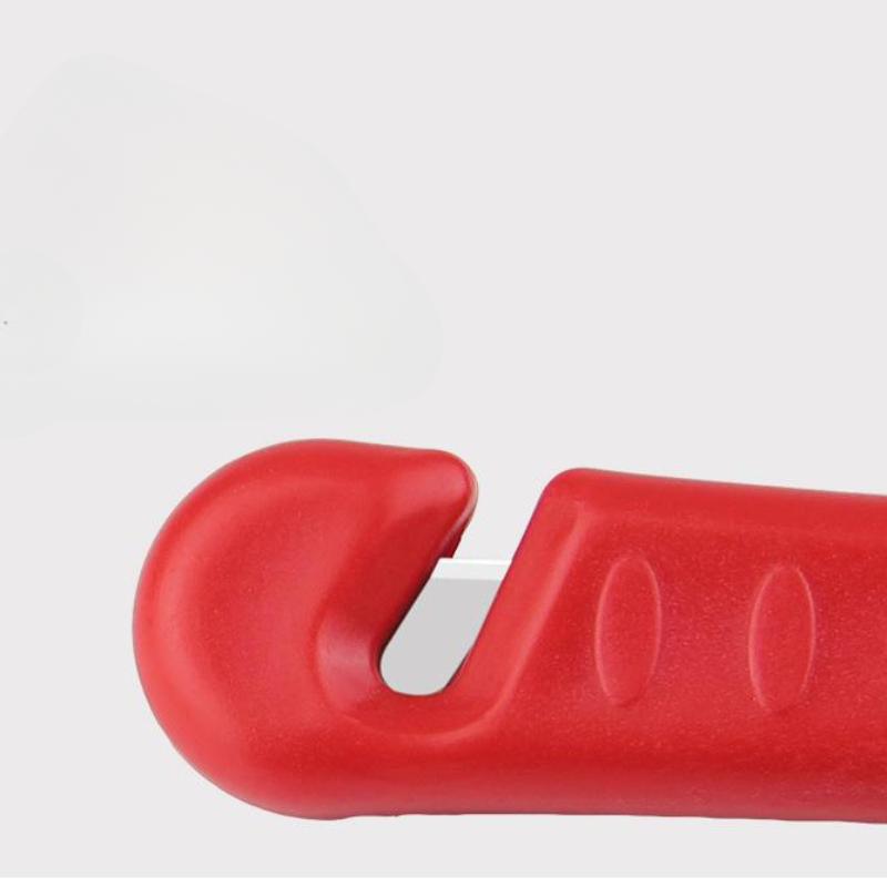 1 stk Bilsikkerhetshammer Bilvindusknuser Multifunksjonell Langt Håndtak Redningshammer Rømmehammer Nødverktøy Sikkerhetsbeltekutter