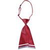 Shirt Tie Female Ins Harajuku Style Narrow Tie Double Layer Student Preppy Style Disco Jumping Cool Small Necktie Tie