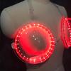 LED Luminous Bra Sexy Large Cup Food Grade Leakproof Interactive Atmosphere Props PVC
