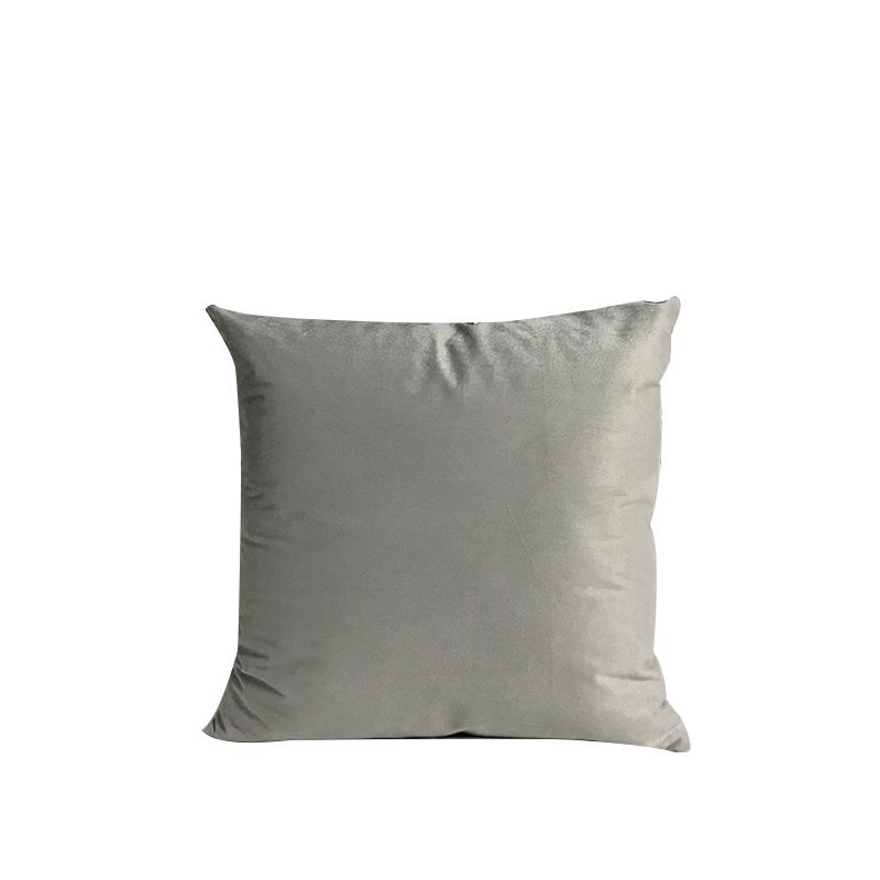

1 /2 /3 Packs Plain Plush Pillow Case, Solid Color Flip Zipper Design, 45x45 cm Pillowcase For Men And Women, Without Pillow 450mm*450mm