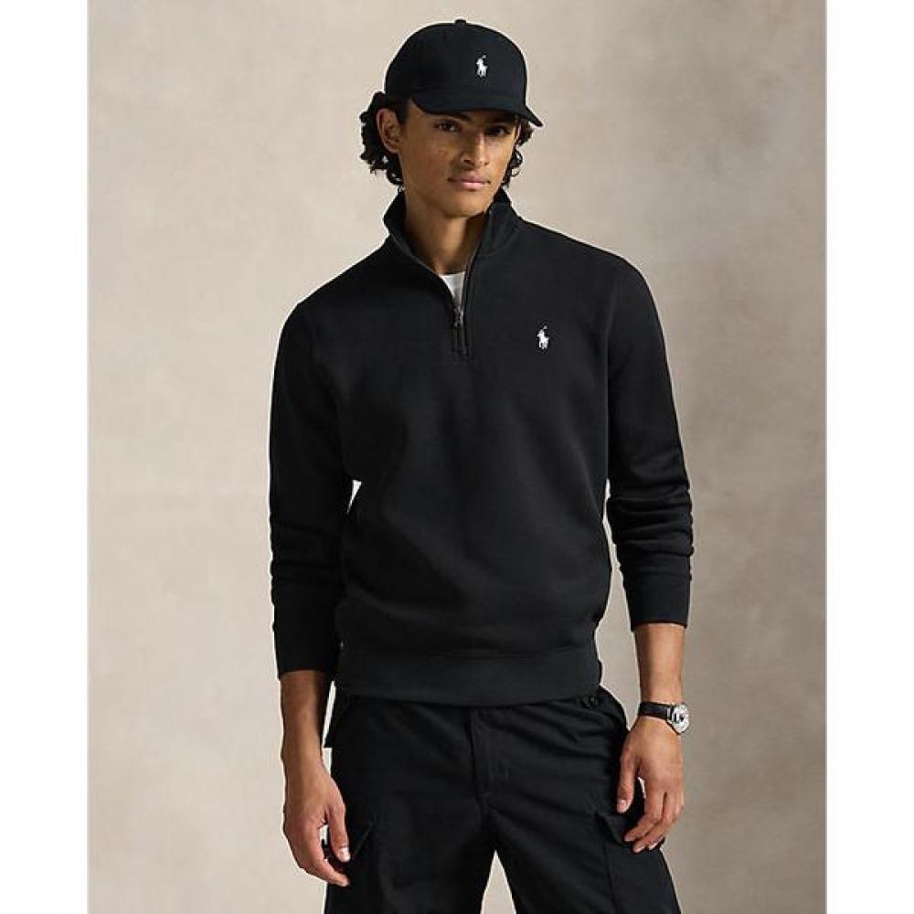 Polo Ralph Lauren Men S Double Knit Quarter Zip Pullover