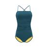 Diebeu La Vie Halter Swimsuit_Deep Lagoon (Deep Blue)