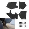 Replacement Accessory 537370C030 Splash Guard Liner Shield with Clips Mud Flaps Mudflap Apron