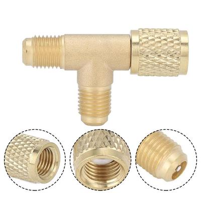 Conector rápido de interface SAE de 1/4 pol. Interface de transferência de 3 vias