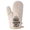 Gant De Cuisine Beige Pas Facile D'être Papa Et Cuisinier D'exception... Mais Ça Va, Je Gère ! | Coton Recyclé 280 G/m² 17 × 26 Cm