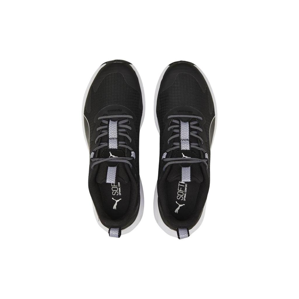 Puma Twitch Runner Trail Unisex Black White Lifestyle Sneakers 376961-05