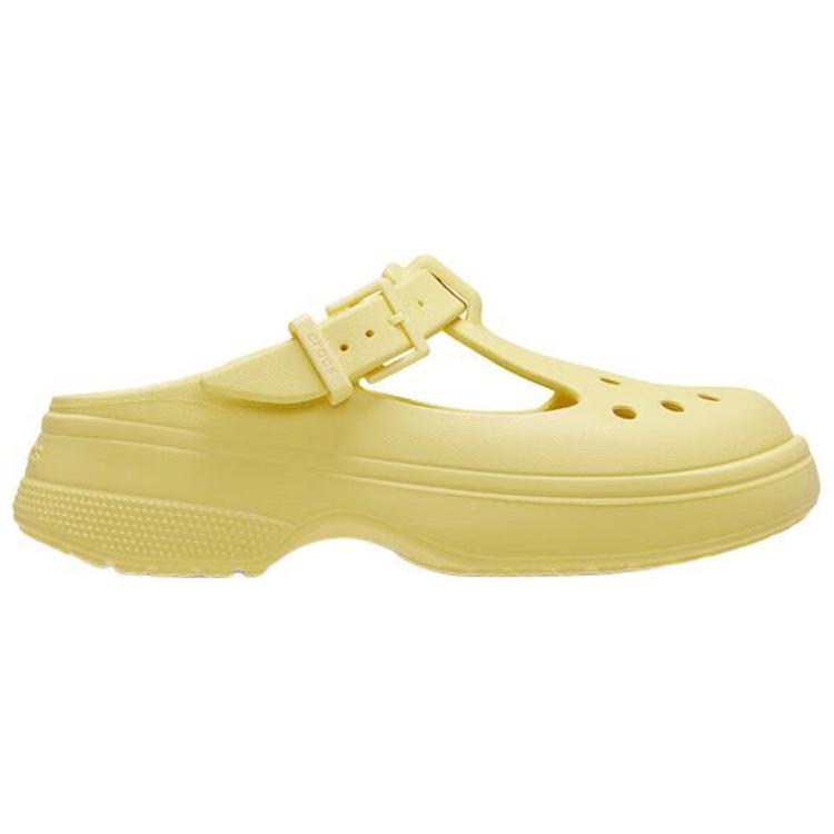 Crocs Classic Mary Jane EVA Lightweight Slip-On Clogs Women Clogs Yellow 210581-78R